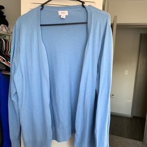 Blue Cardigan